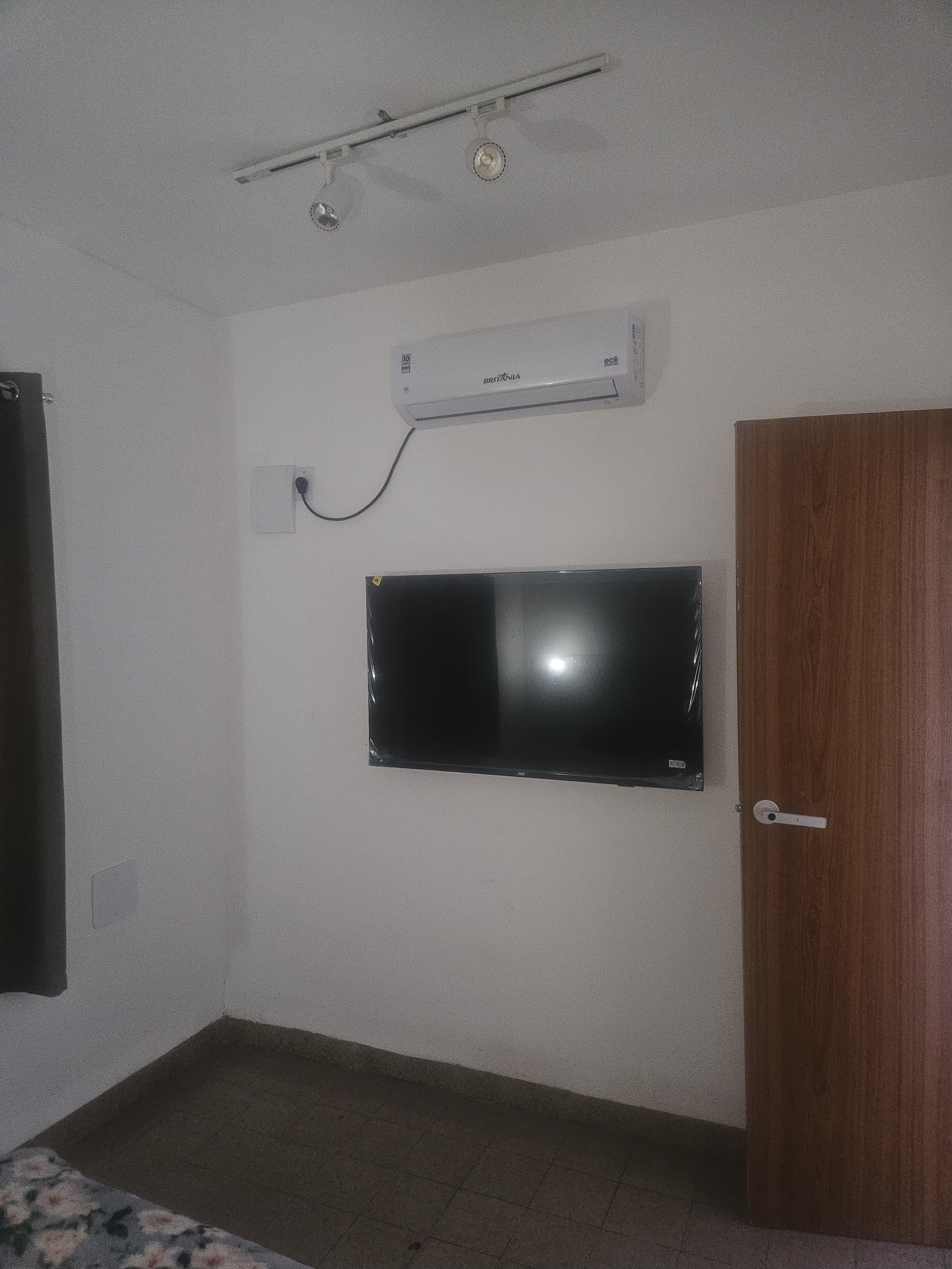 Smart TV em uma acomodação